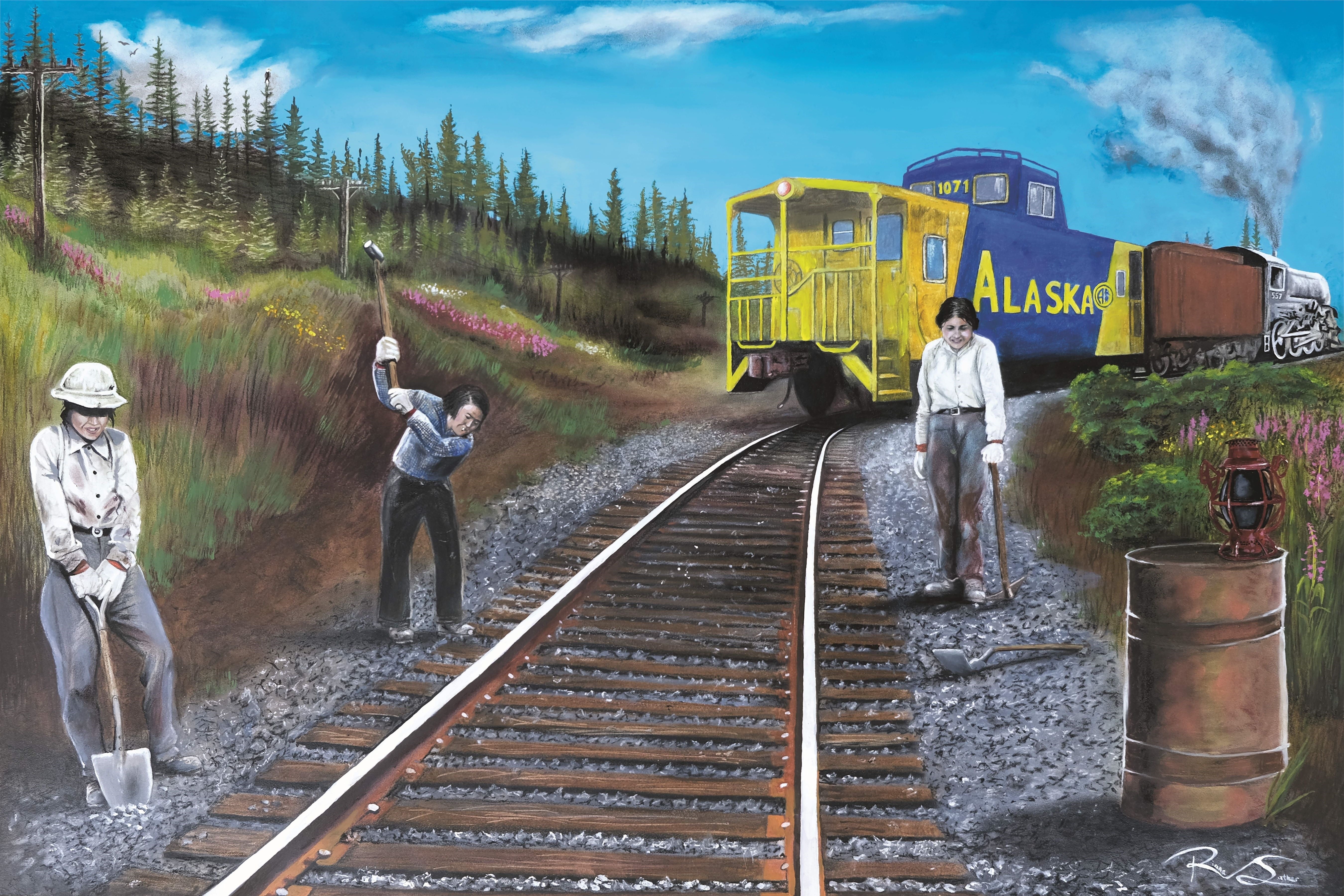 Poster 2024 Alaska Railroad Gift Shop   S439501502568671762 P1332 I1 W5400 