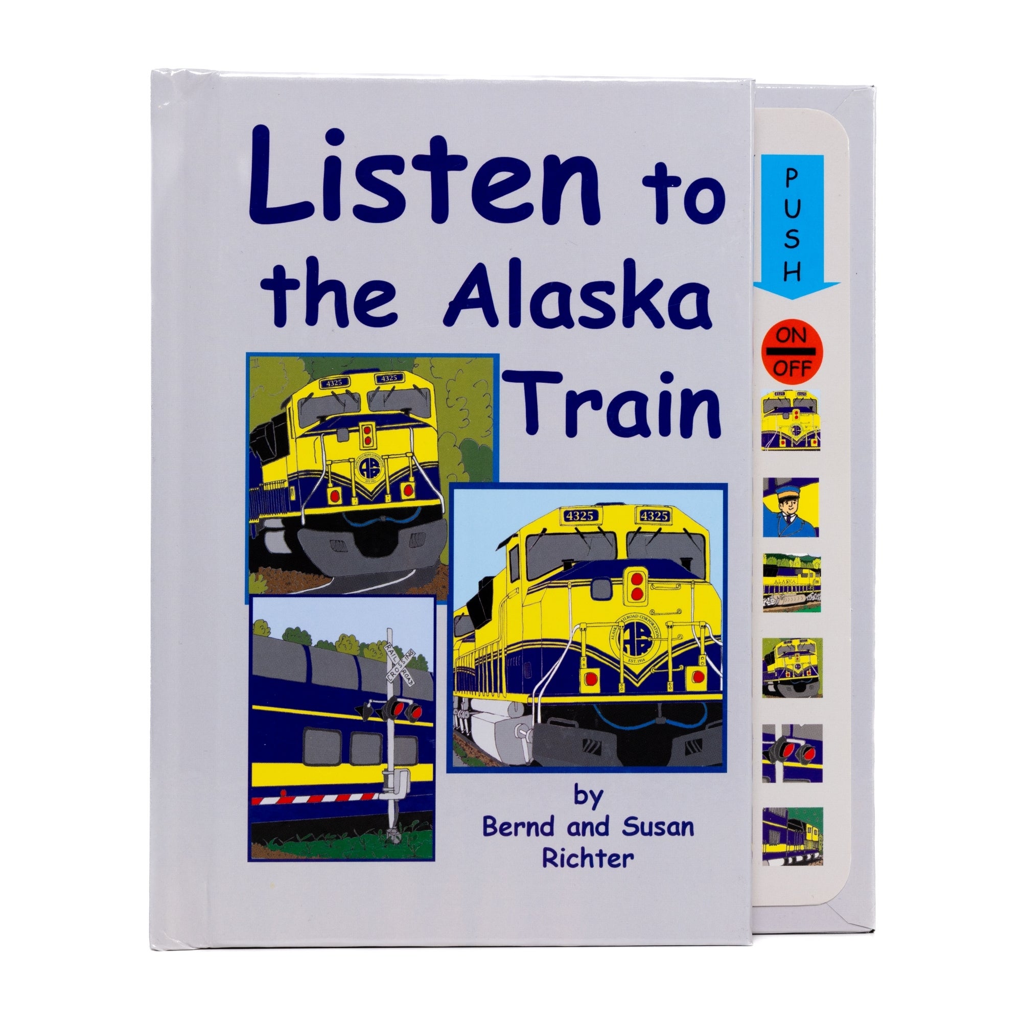 Book HC Listen To Train Alaska Railroad Gift Shop